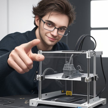 Stable Diffusion 3D Printer Guy