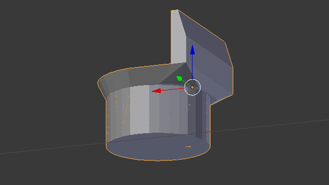 You can see all the newly beveled edges in Blender