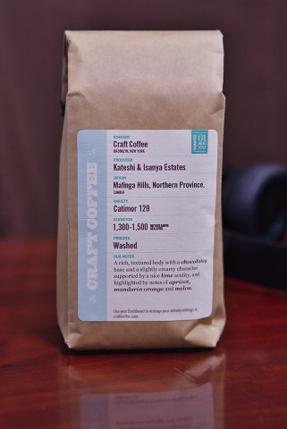 A Bag Of Craft Coffee