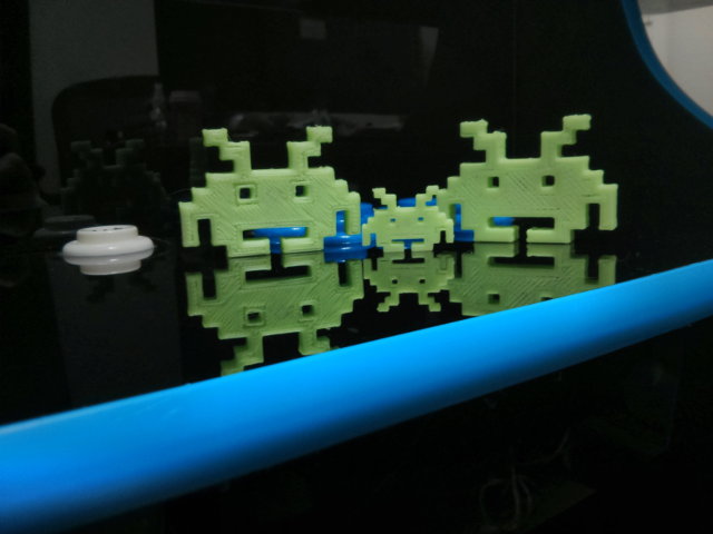 Glow In The Dark Space Invaders