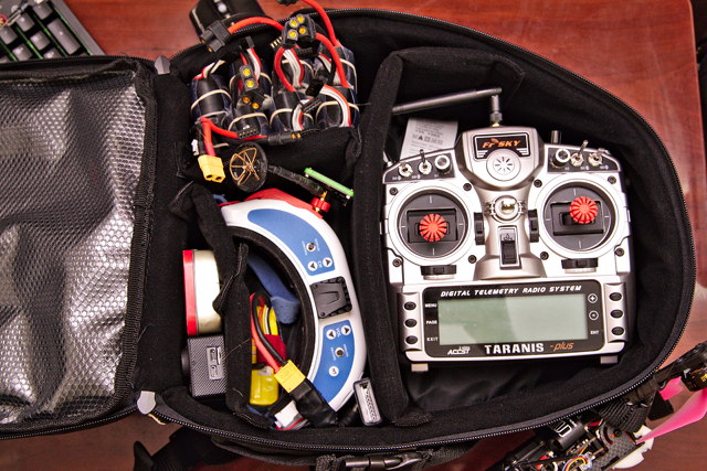AmazonBasics DSLR Backpack As A Drone Bag
