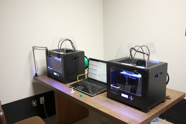 The 3D Printers at TheLab.ms in Plano, TX