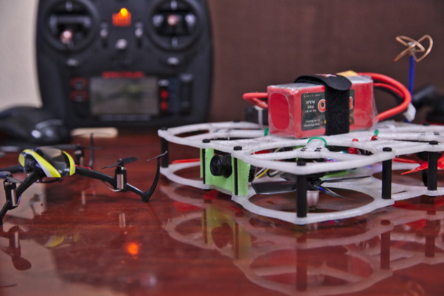 The PH145 3D Printed Brushless FPV Quadcopter