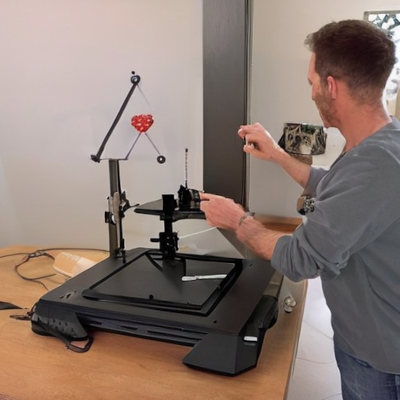 Stable Diffusion 3D printer guy