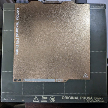 Advanc3D Flexible printing plate with PEI layer for Bambu Lab A1 mini