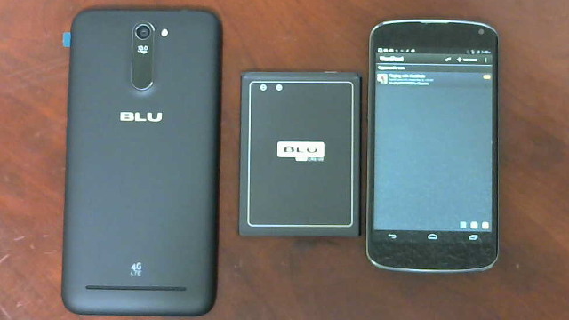 The Blu Studio 6.0 LTE Battery is HUGE