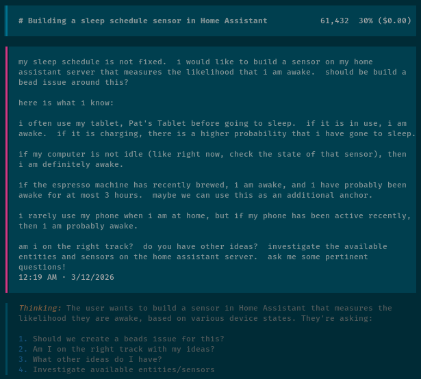 Tracking My Sleep Schedule With The Help Of OpenCode