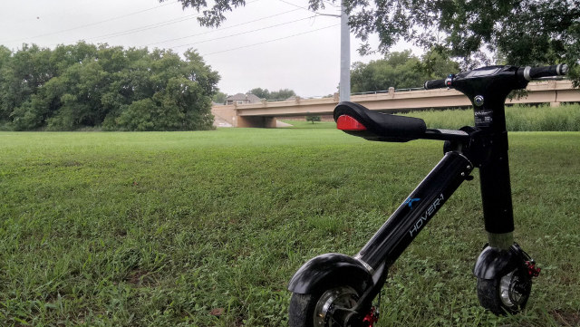 Why Did I Buy an Electric Bike The Hover 1 XLS Folding Scooter Patshead Blog