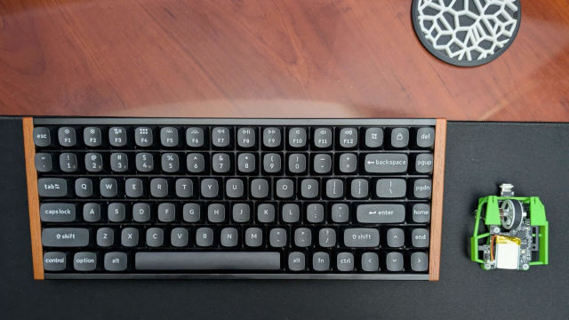Keychron K2 HE at my desk