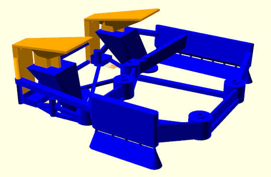 OpenSCAD view of the Li'l Magnum V2