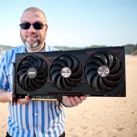 Fake Pat with a 9070 XT