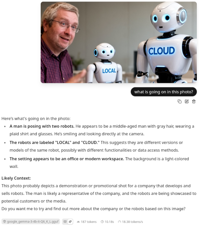 Testing Gemma 4B Vision