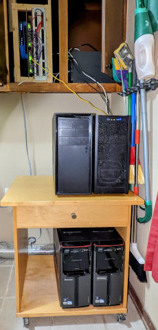 Pat's server closet