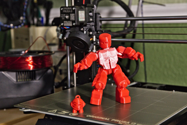 Robot on the Prusa MK3S