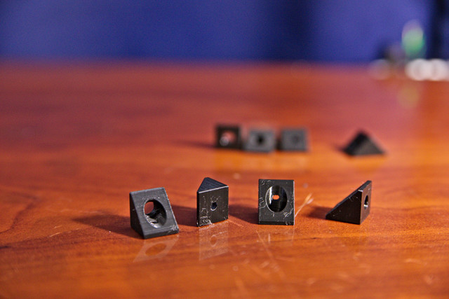 3D printed brackets for Tindie