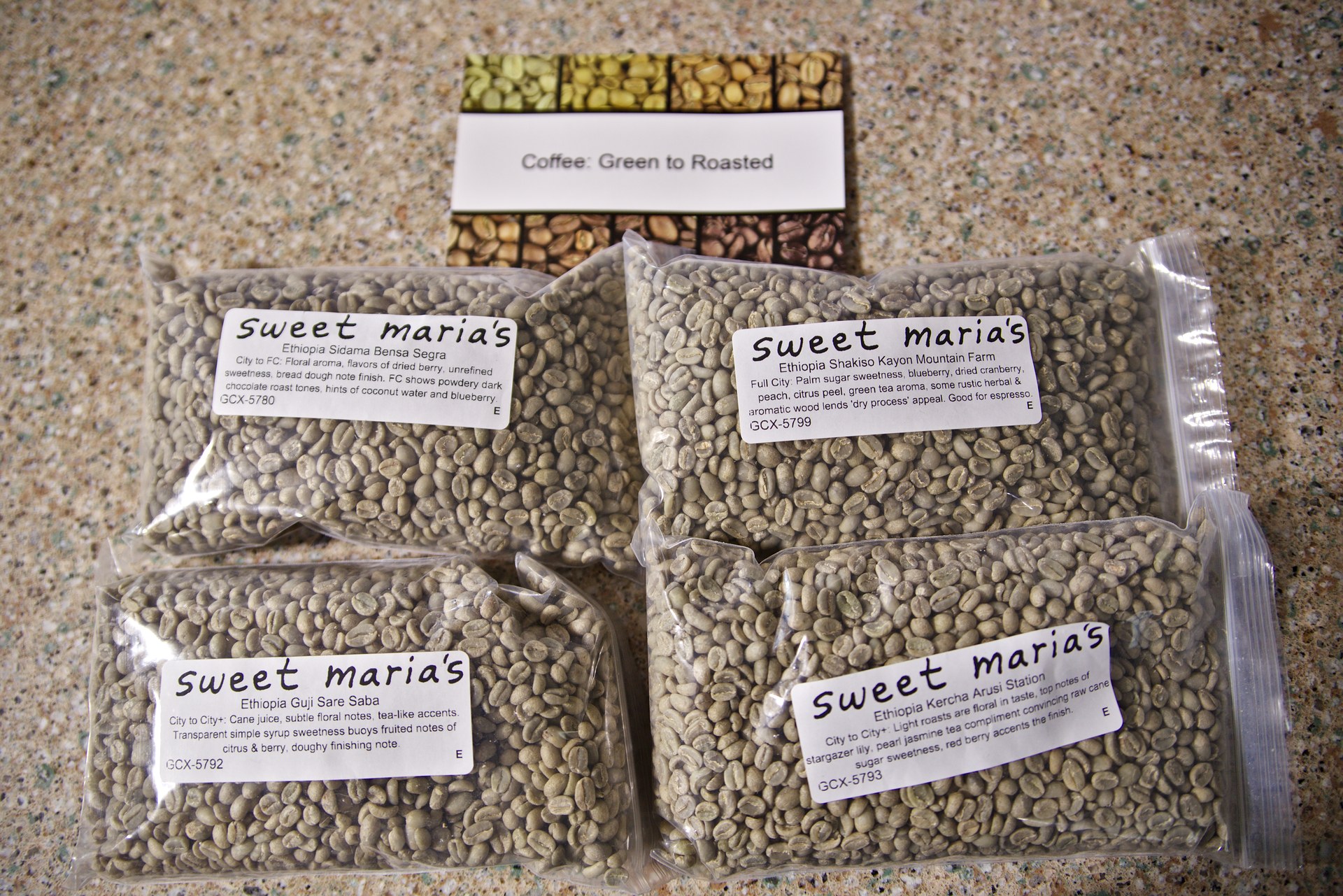 Ethiopian Coffee Beans from Sweet Marias