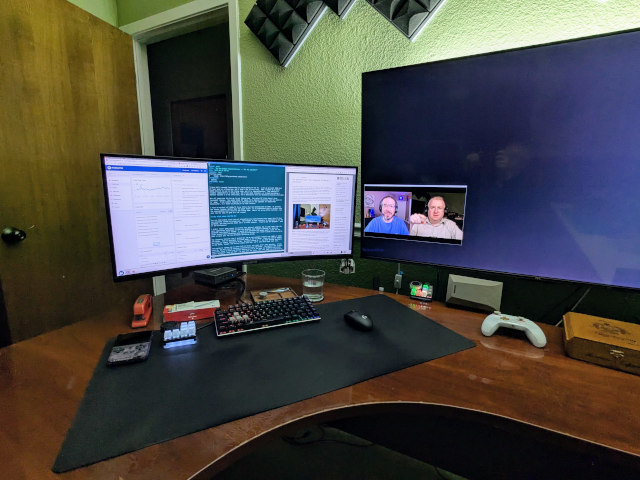 TCL Q6 in my office