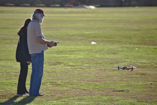 Greg Flying His TheLab.ms Drone