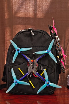 AmazonBasics DSLR Backpack As A Drone Bag