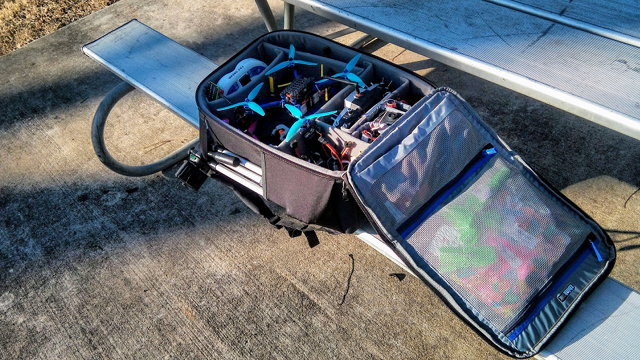 ThinkTank Airport FPV Helipak at the Park