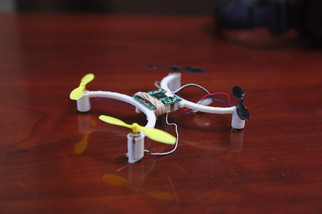 An Early Prototype 3D Printed Drone