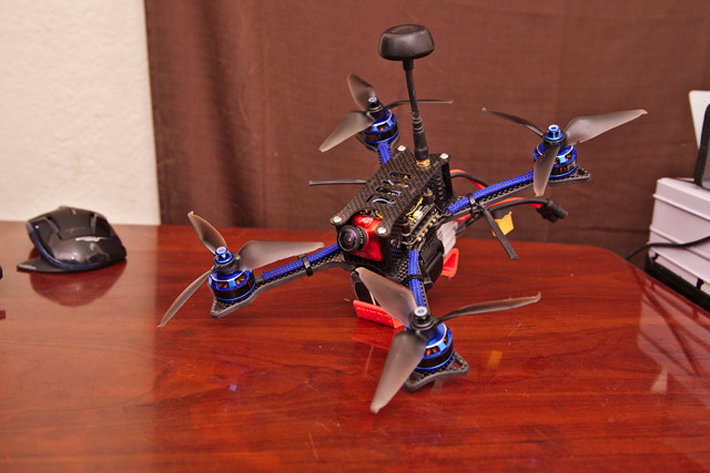 BFight 210 on an OWLRC Dragon DSX5 frame