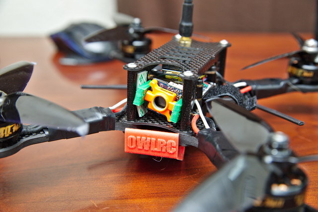 Smashed Runcam Sparrow Micro