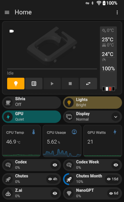 My Home Assistant Macropad Dashboard