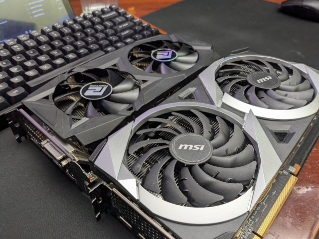 RX 580 and 6700 XT